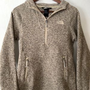 North Face fleece sweater, size Small